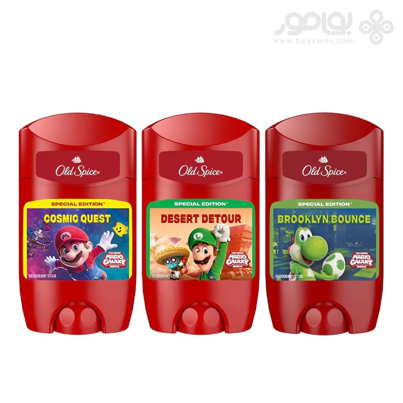 استیک دئودورانت الد اسپایس سری MARIO GALAXY حجم 50 میل — تصویر ۴