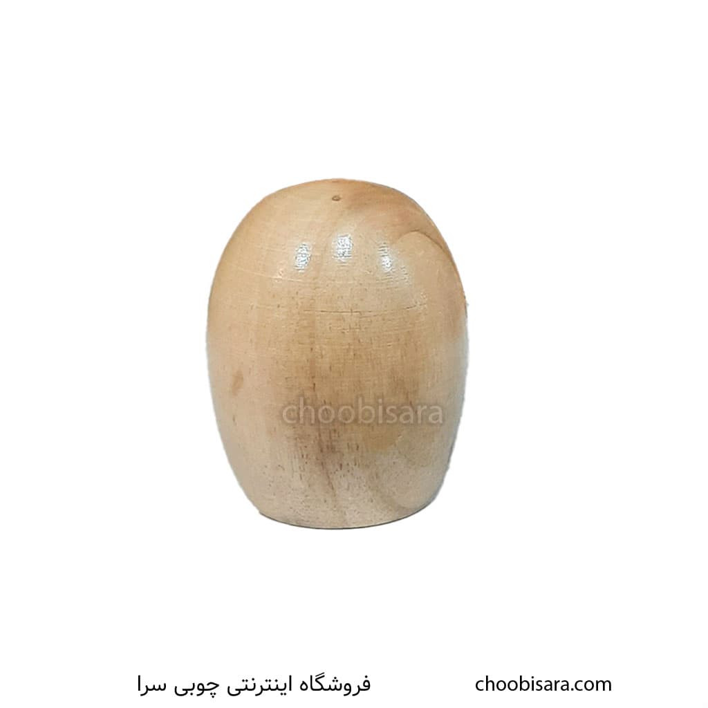 نمکدان چوبی گردو کد 367 — تصویر ۲