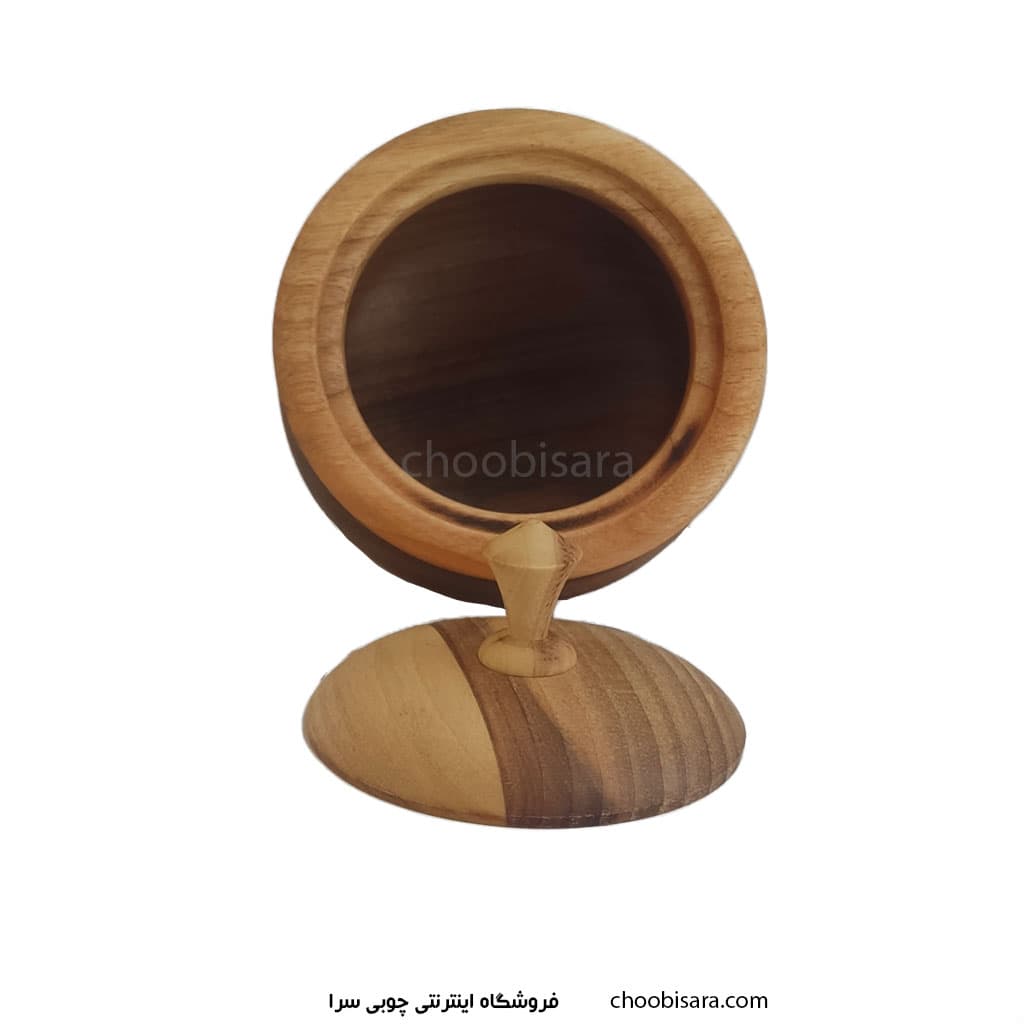 قندان چوبی مدل T0181 — تصویر ۲