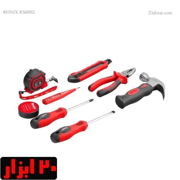 مجموعه 8 عددی ابزار رونیکس مدل rs-0002 — تصویر ۳