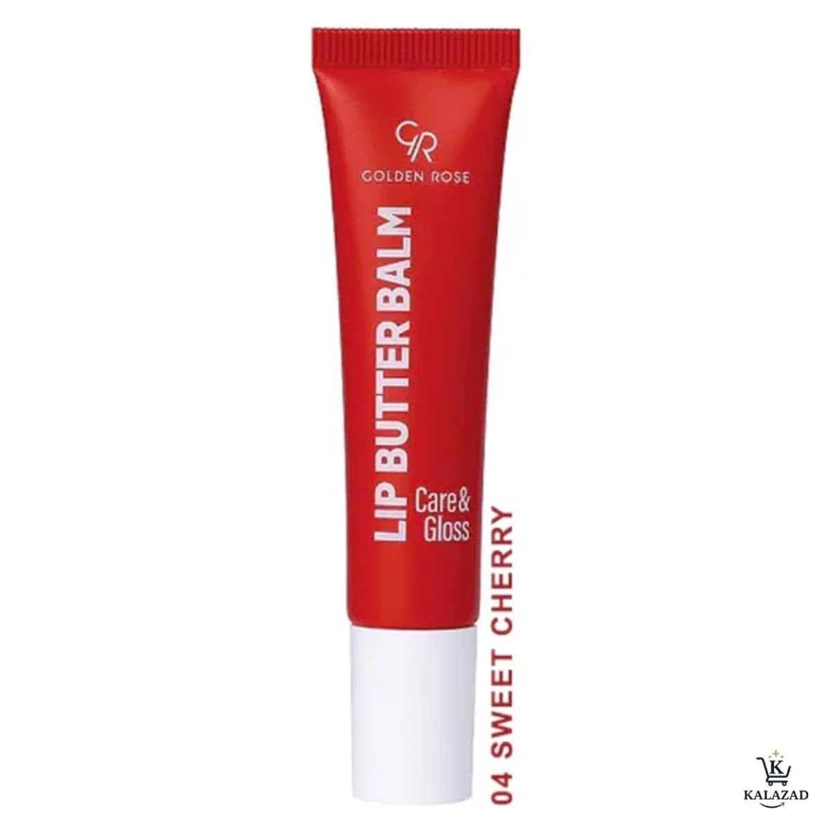 بالم لب تیوبی گلدن رز CARE & GLOSS شماره 04 رنگ SWEET CHERRY — تصویر ۹