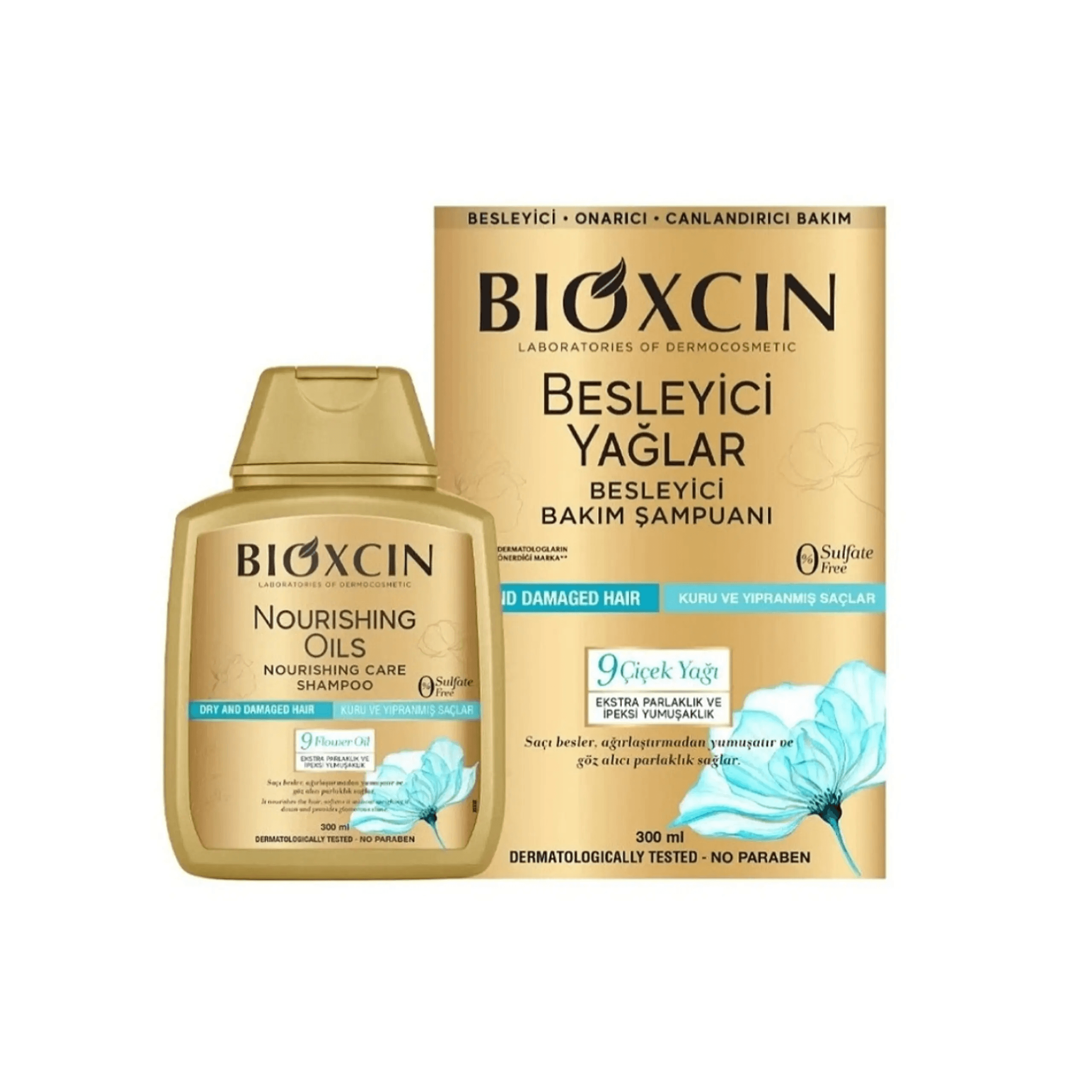 شامپو بدون سولفات بیوکسین تقویت کننده 9 روغن گیاهی اصل — تصویر ۲