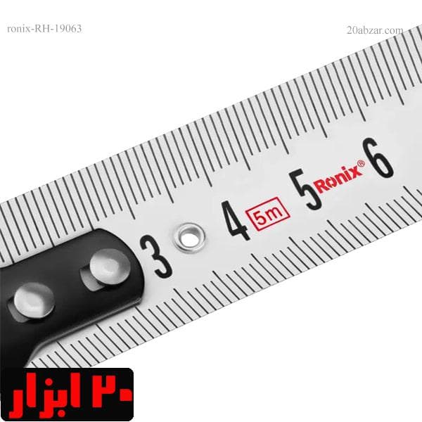 متر 5 متری روکشدار OMEGA رونیکس مدل RH-9063 — تصویر ۴