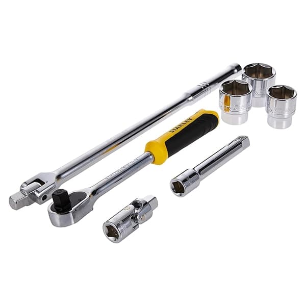 مجموعه بکس 24 عددی درایو 1/2 استنلی STANLEY Metal Case Socket Set — تصویر ۳