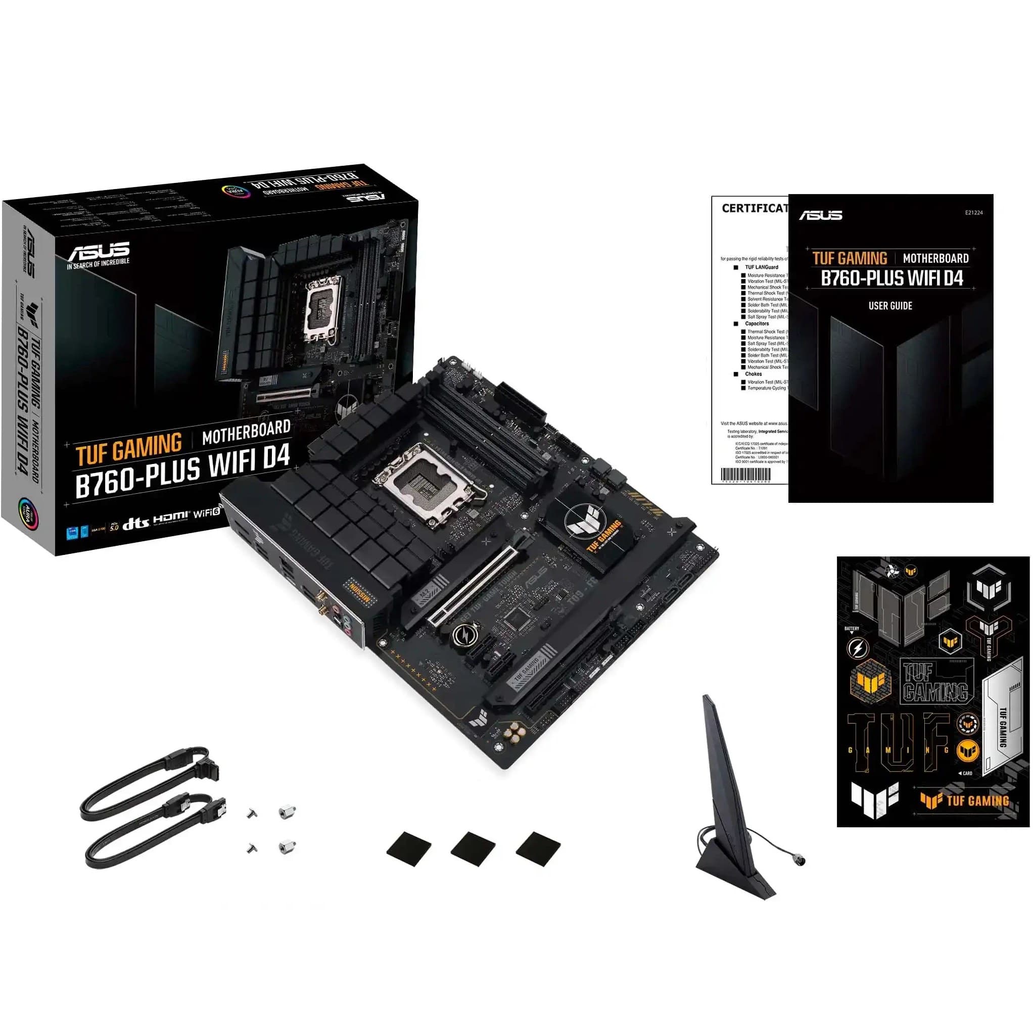 مادربرد ایسوس مدل ASUS TUF Gaming B760 Plus WiFi DDR5 — تصویر ۵
