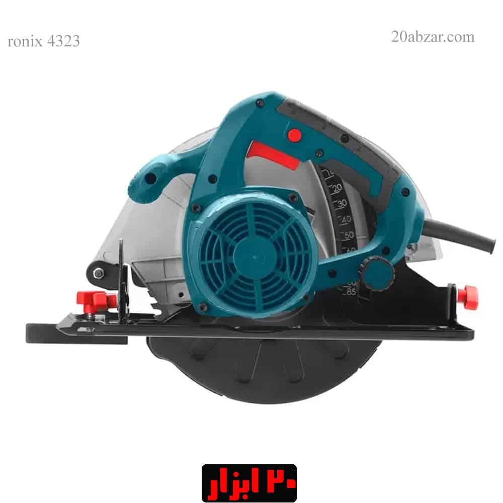 اره گردبر 230 میلیمتری 2800 وات 4323 رونیکس — تصویر ۳