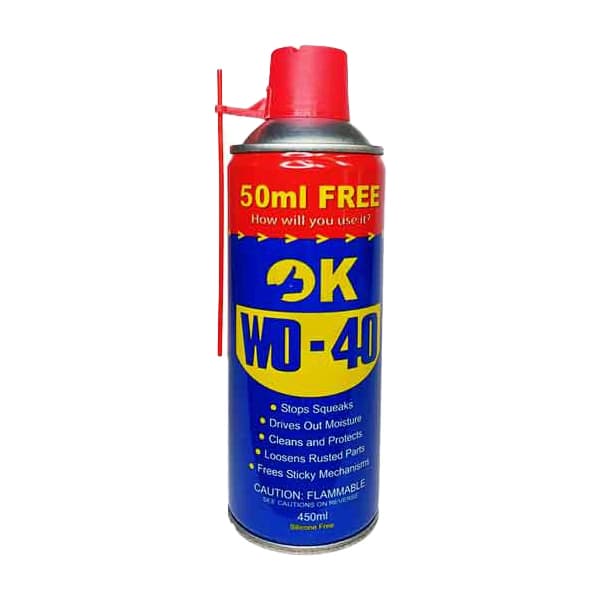 اسپری روان کننده اوکی مدل OK WD-40 سر قرمز