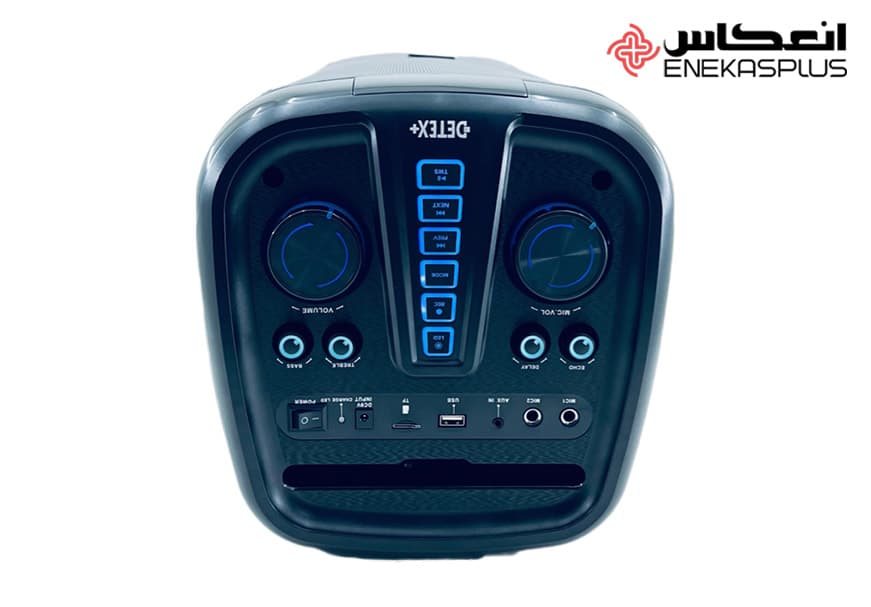اسپیکر بلوتوثی قابل حمل دتکس پلاس مدل DSB 9800 — تصویر ۵