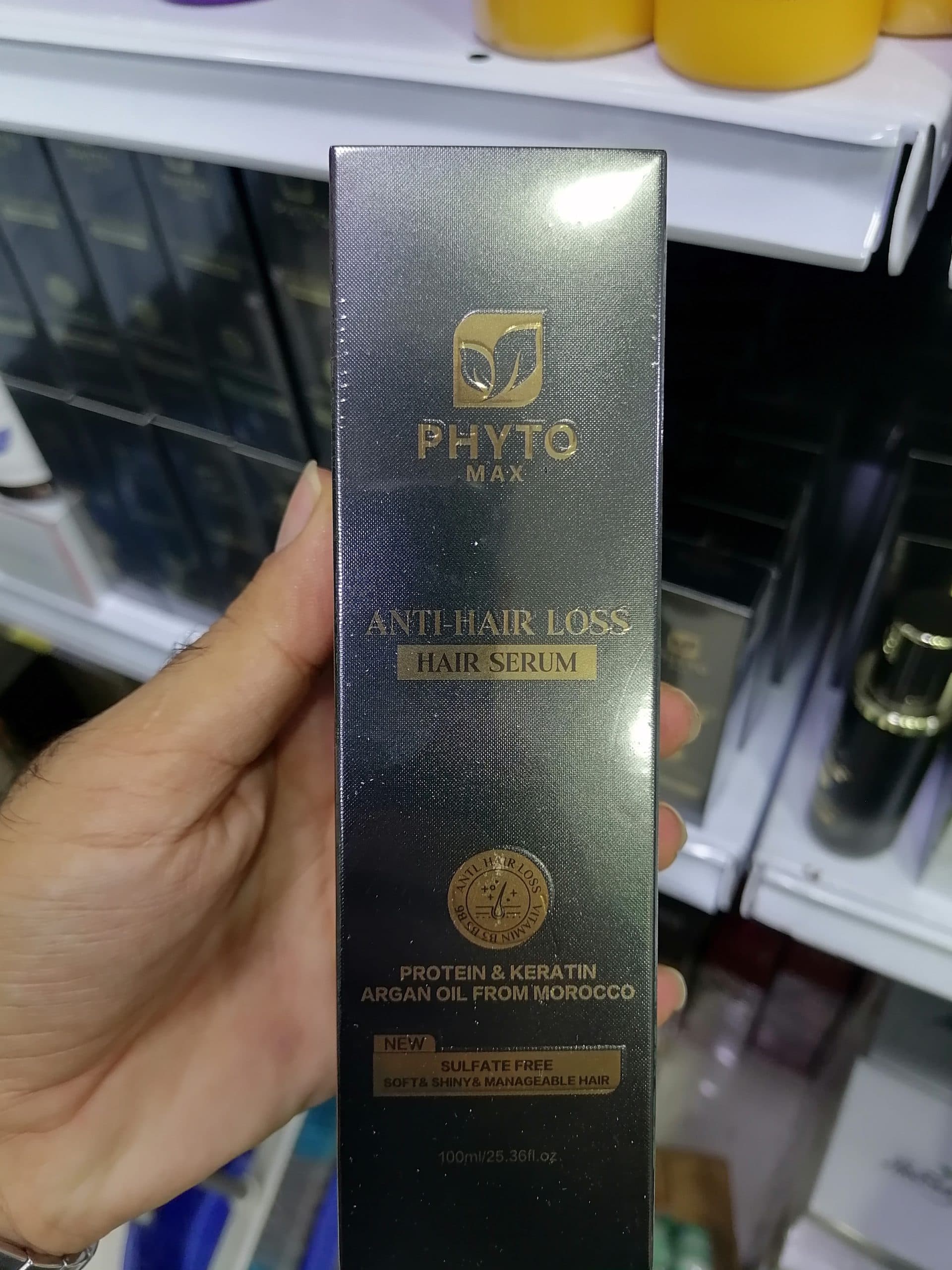 سرم ضد ریزش مو پروتئین و کراتین فیتو مکس Phyto Max – ۱۰۰ میلی‌لیتر **اورجینال (عمده و تک) — تصویر ۳
