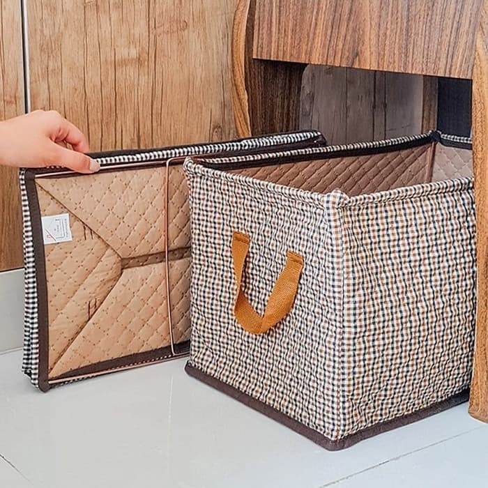 باکس لباس استند دار MY HOME مدل burberry box