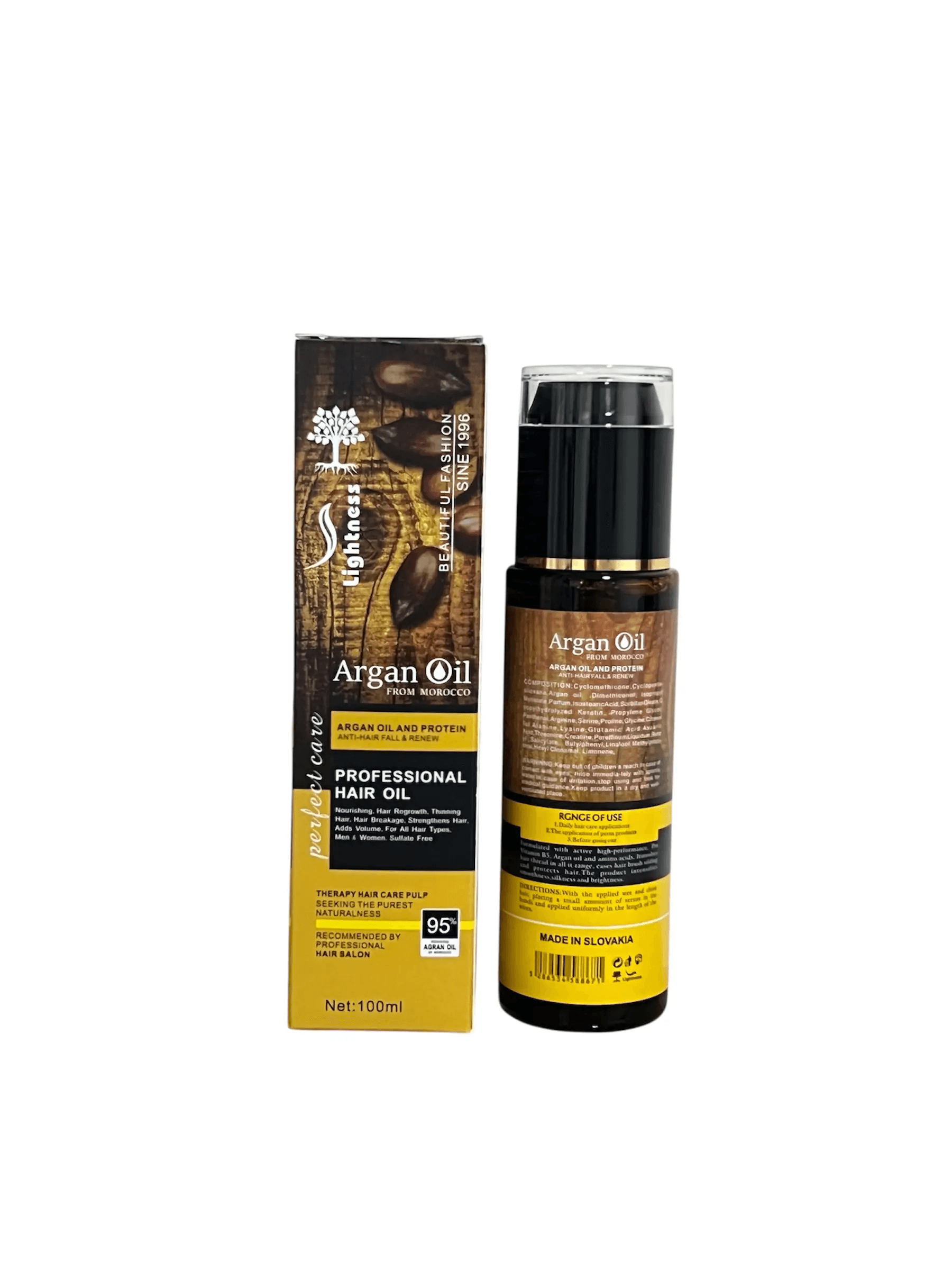 روغن آرگان شیشه ای مدل ARGAN OIL اورجینال