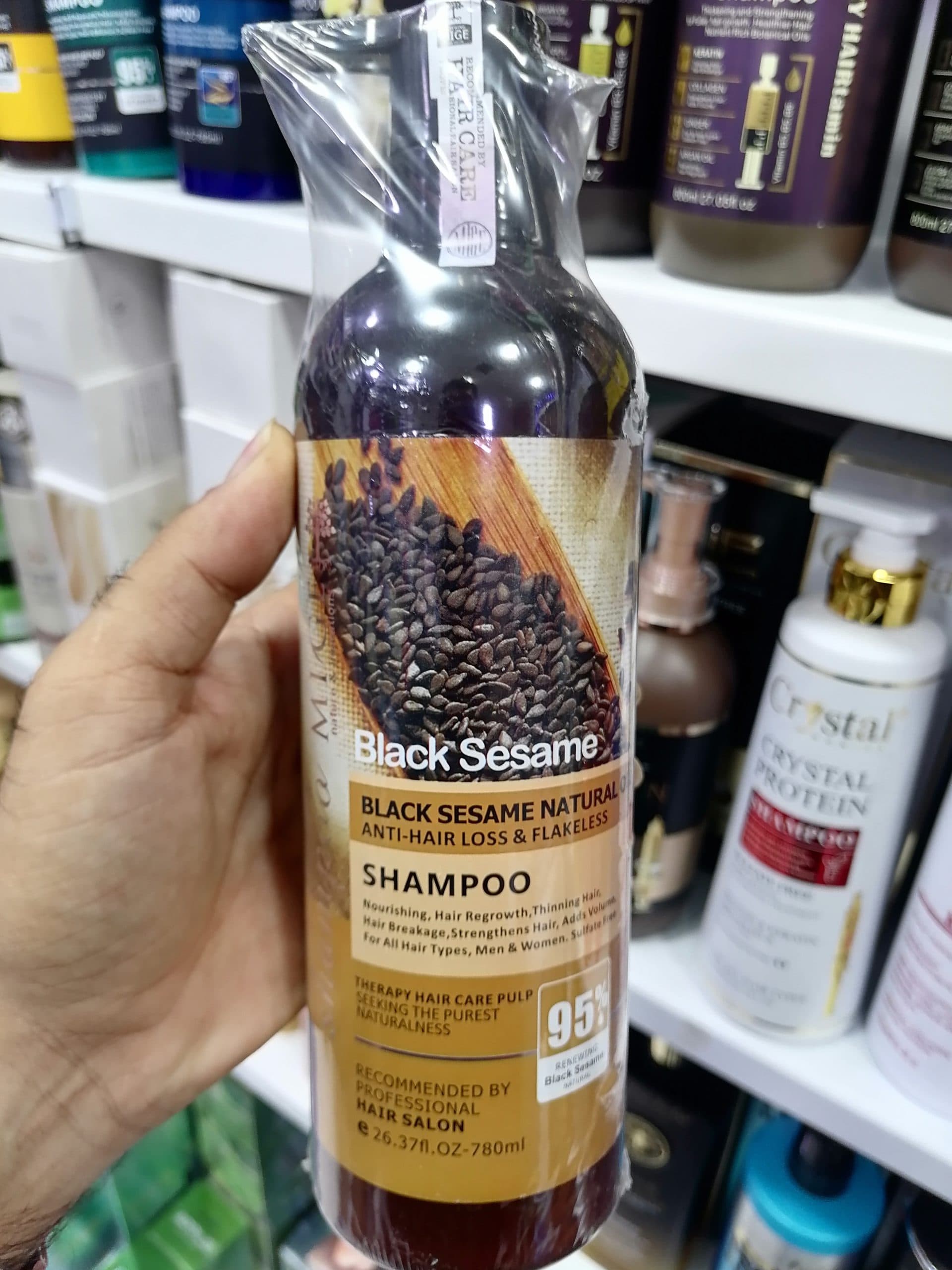 شامپو ضد ریزش کنجد سیاه میگه Mige Black Sesame – ۷۸۰ میلیلیتر اورجینال (عمده و تک)