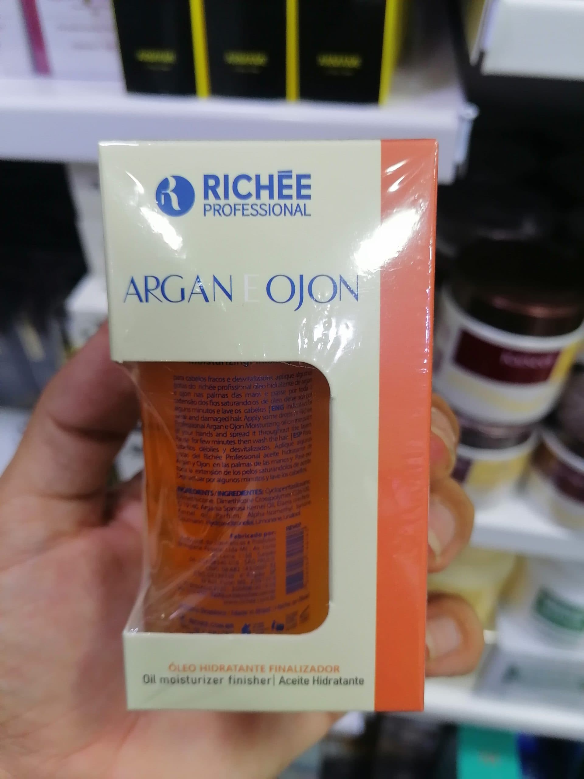 روغن آرگان و اوجون ریشه حرفه‌ای آرگان اوجون Richée – ۶۰ میلی‌لیتر **اورجینال (عمده و تک) — تصویر ۳