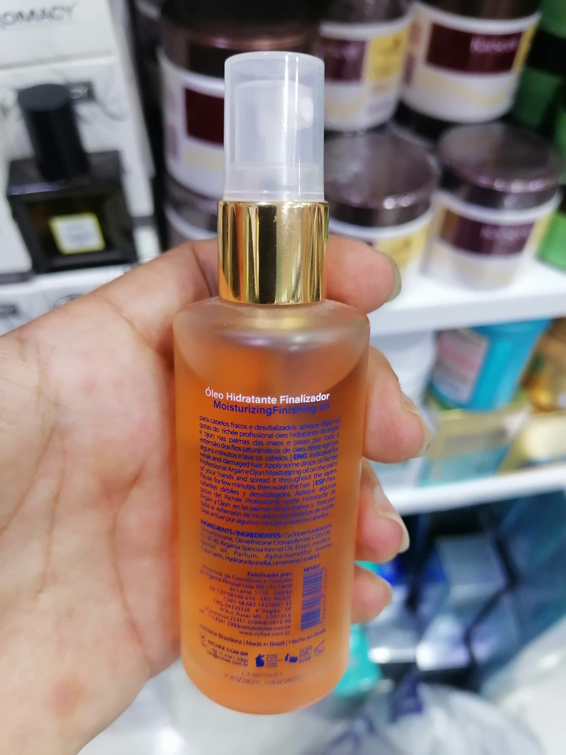 روغن آرگان و اوجون ریشه حرفه‌ای آرگان اوجون Richée – ۶۰ میلی‌لیتر **اورجینال (عمده و تک) — تصویر ۲