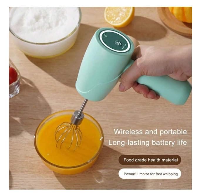 خردکن ، مخلوط کن و همزن شارژی 3 کاره — تصویر ۵