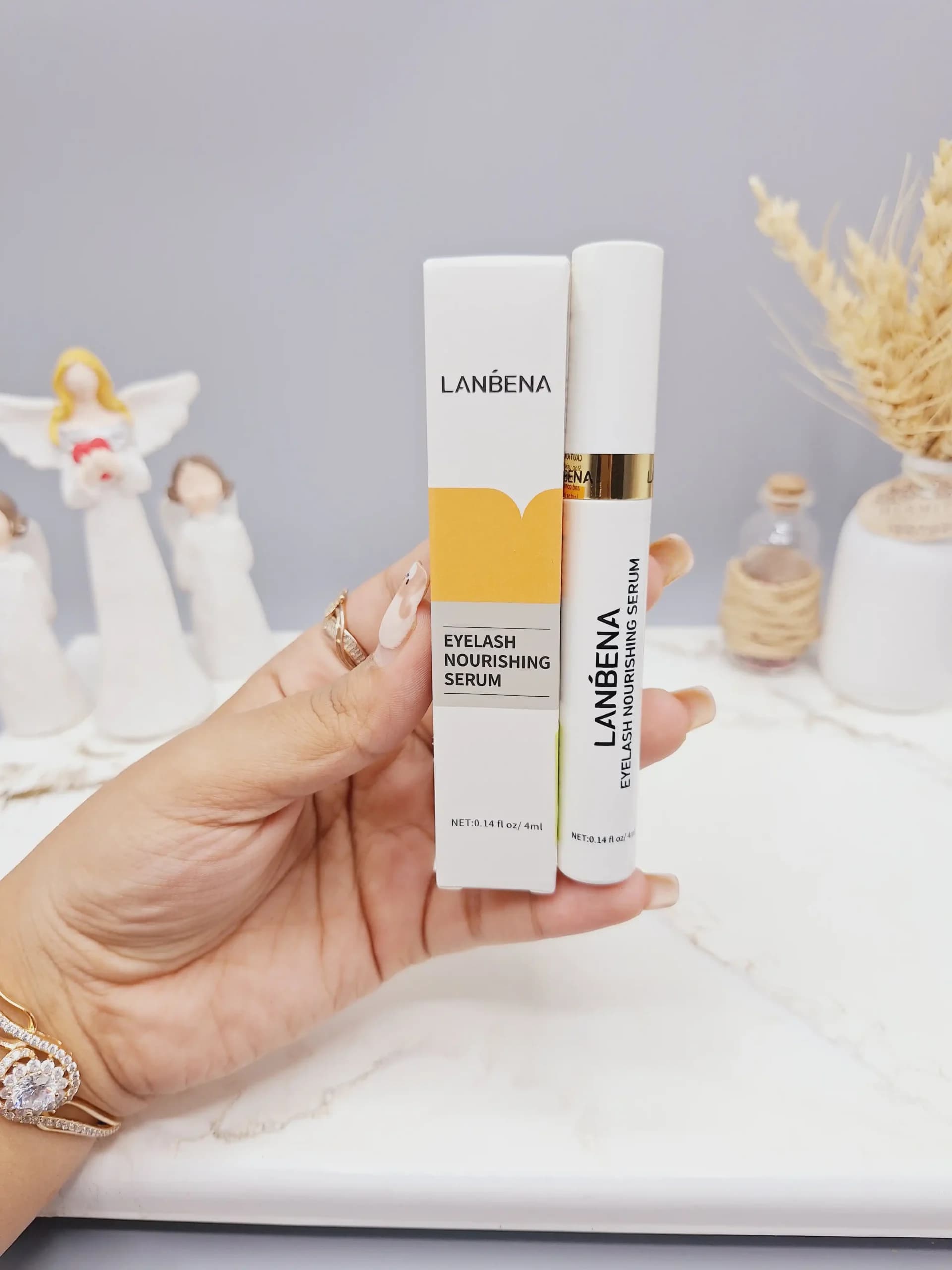 سرم تقویت کننده مژه و ابرو لانبنا LANBENA — تصویر ۳