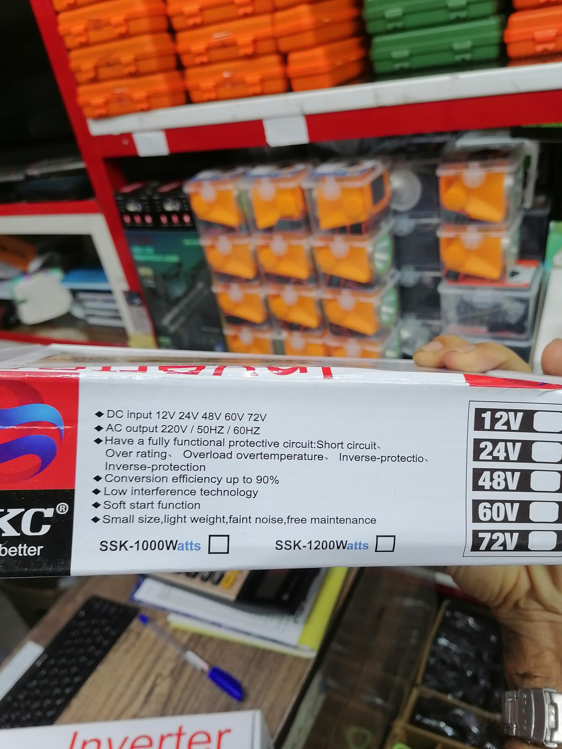 مبدل برق و اینورتور 1000W برند UKC made better مدل SSK-1000W اورجینال(عمده و تک) — تصویر ۴