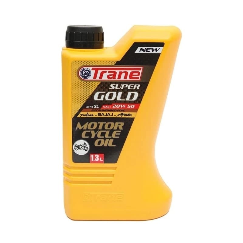 روغن موتور سیکلت TRANE مدل SUPER GOLD حجم 1.3 لیتر