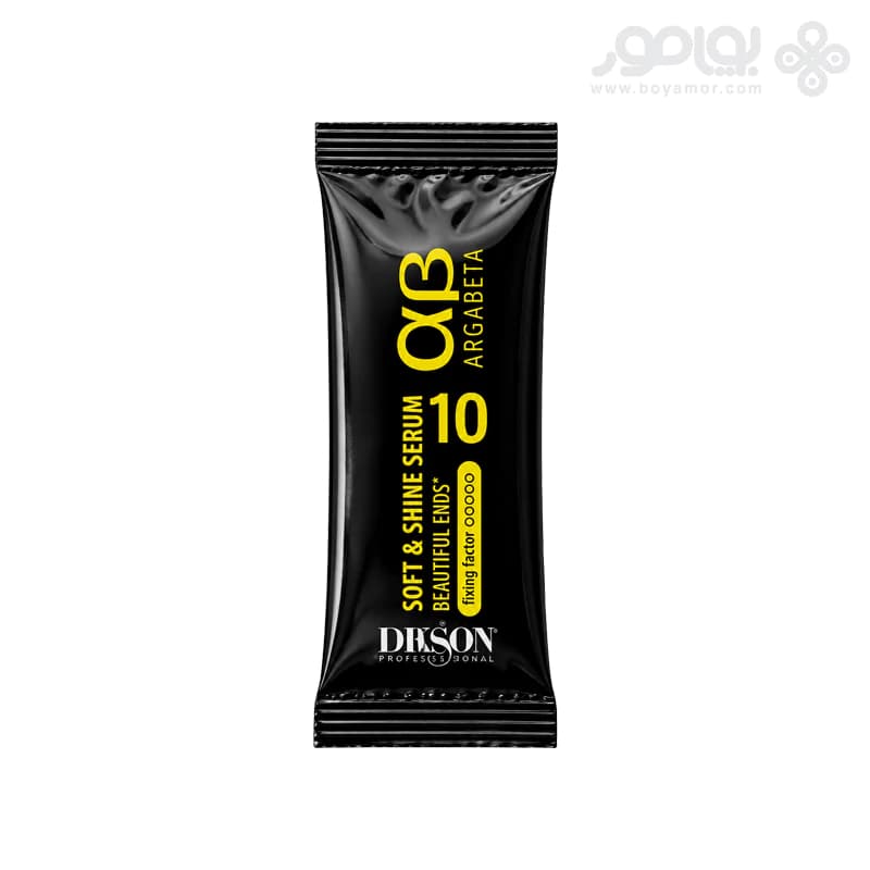 سرم ساشه ای شاین آرگابتا دیکسون مدل SOFT &amp; SHINE حجم 3 میل