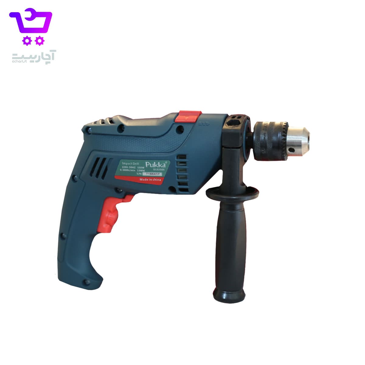 دریل 13 میلیمتری پوکا D13250S — تصویر ۳