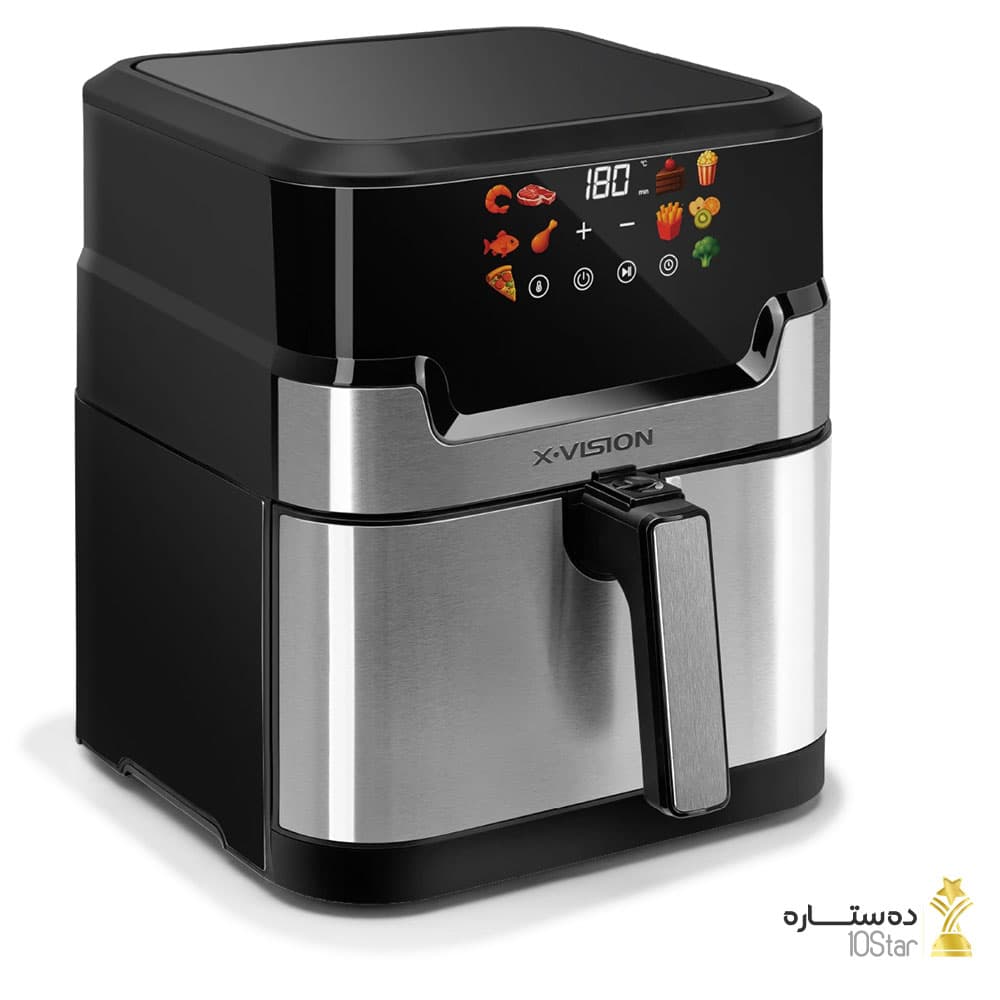 سرخ کن بدون روغن ایکس ویژن مدل AF6080 — تصویر ۶