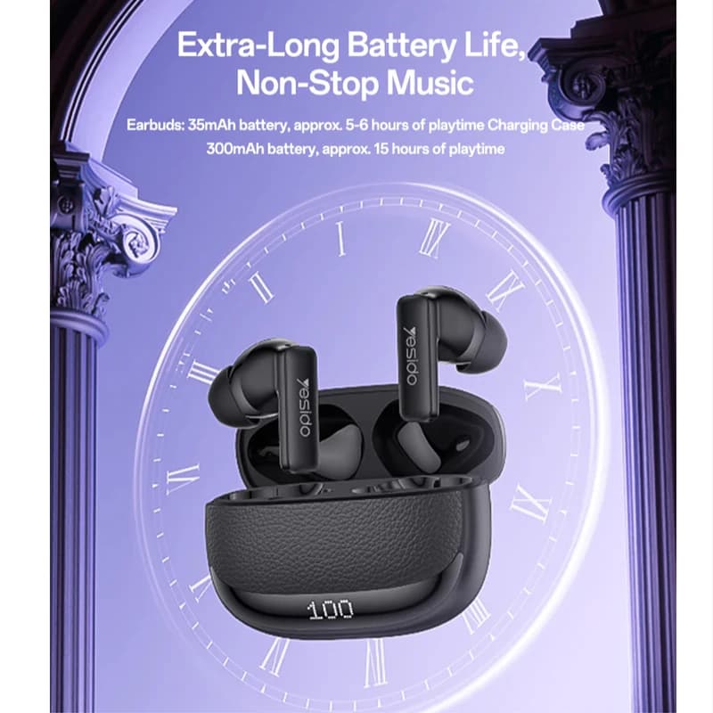 هدفون بلوتوثی یسیدو مدل TWS40 — تصویر ۵