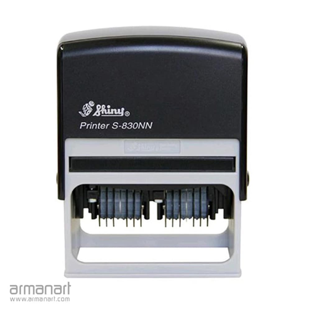 مهر ژلاتینی شماره زن – دو شماره Shiny S-830nn