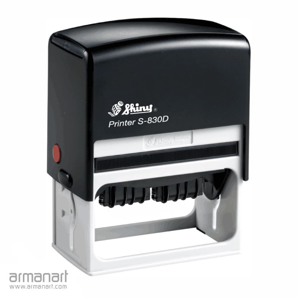 مهر ژلاتینی تاریخ دار Dater دو تاریخ Shiny S-830DD