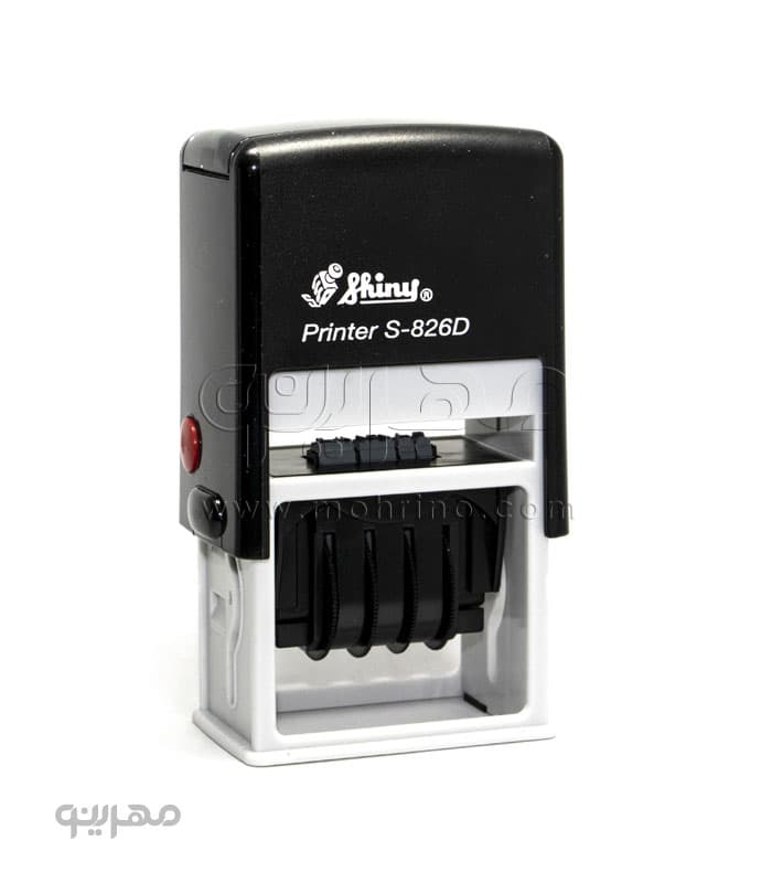 مهر ژلاتینی تاریخ دار Shiny S-826 Dater — تصویر ۲