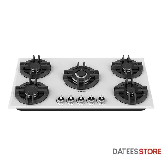 اجاق گاز شیشه ای سفید DG545U داتیس