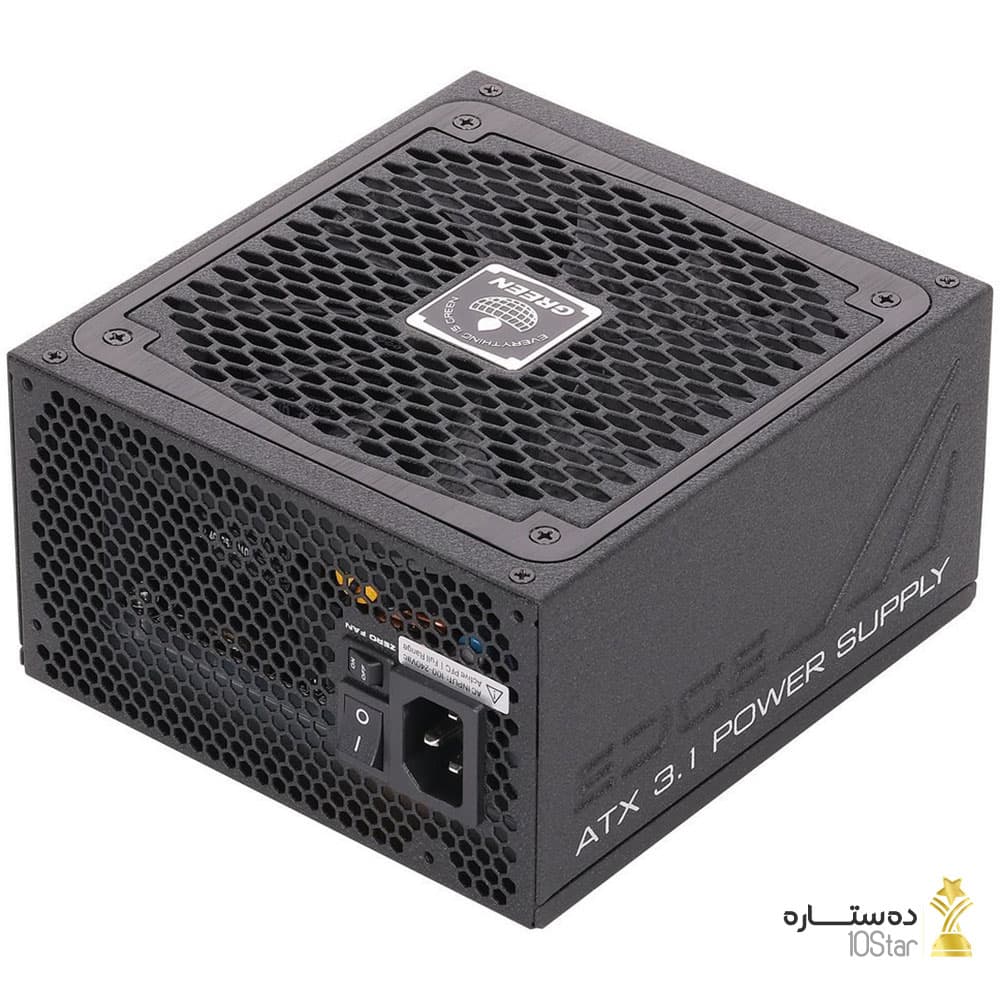 پاور کامپیوتر گرین مدل GP1000B-EDGE توان ۱۰۰۰ وات 80Plus Platinum