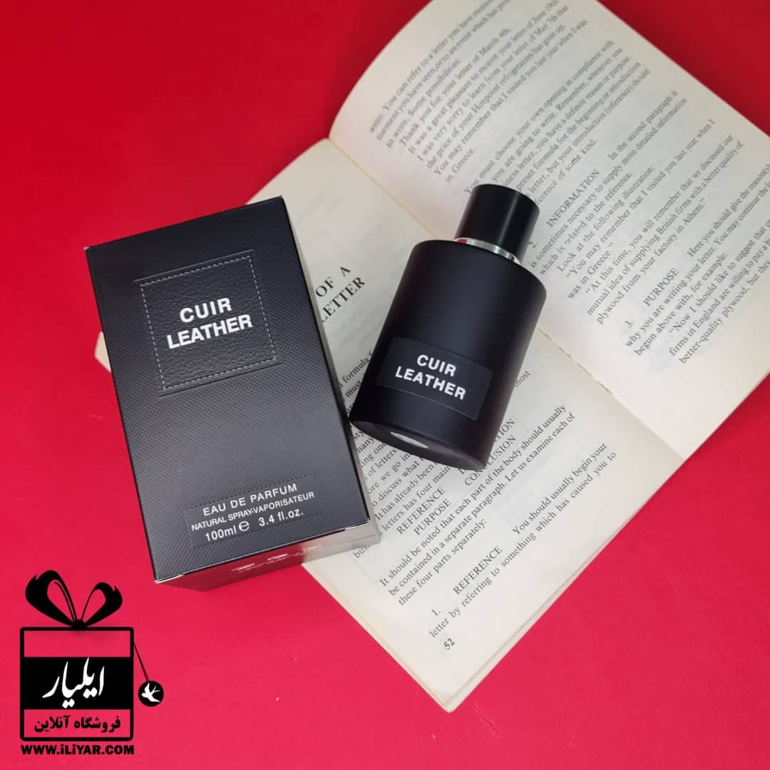 عطر ادکلن تامفورد امبرلدر Cuir Leather فرگرانس ورد – حجم 100 میل — تصویر ۲