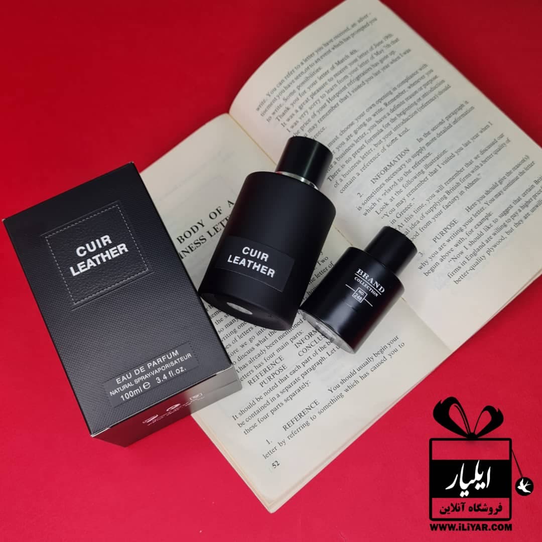 عطر ادکلن تامفورد امبرلدر Cuir Leather فرگرانس ورد – حجم 100 میل — تصویر ۴