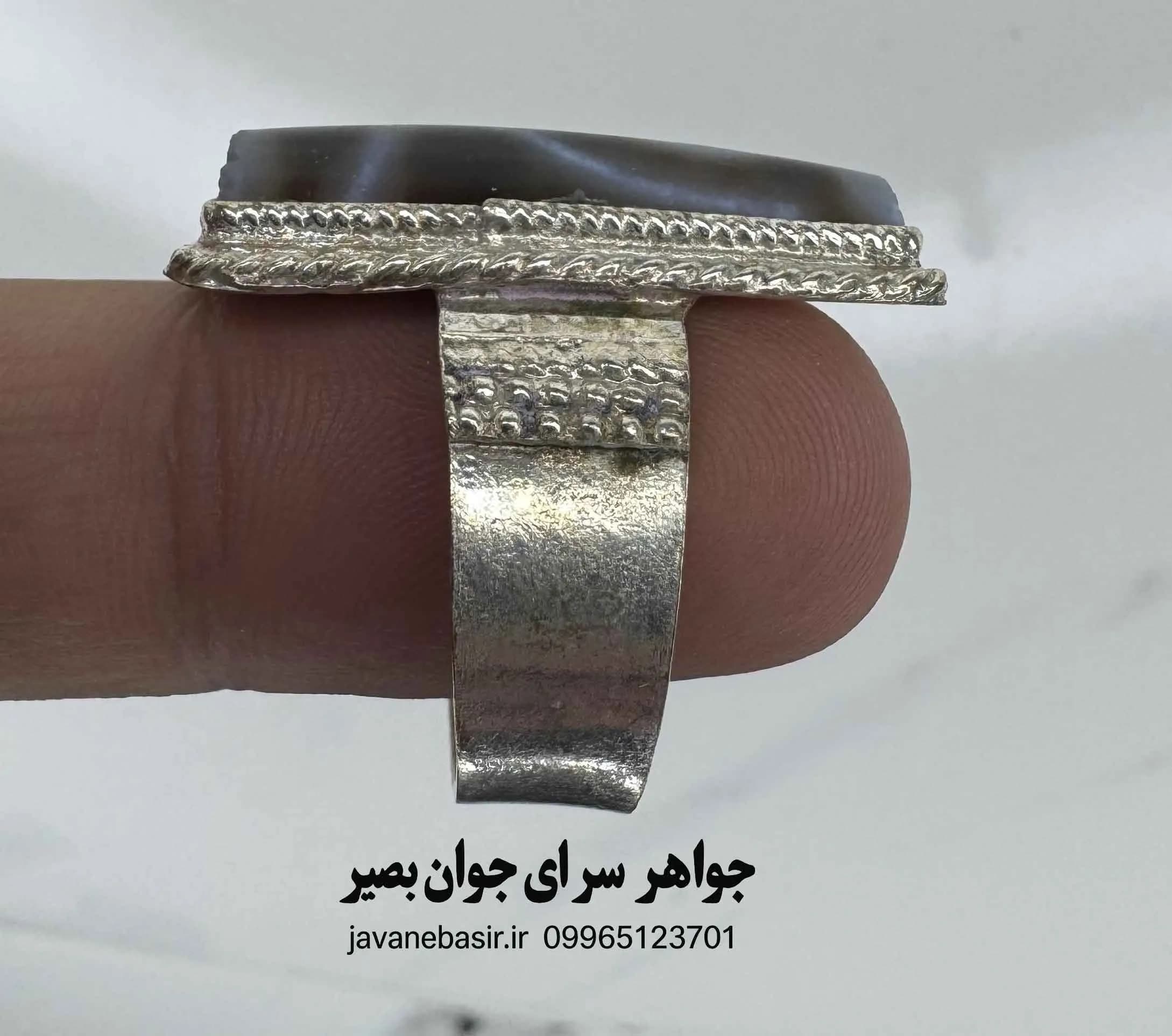 انگشتر تبتی تک‌چشم اصل | نماد خرد و شادی — تصویر ۲