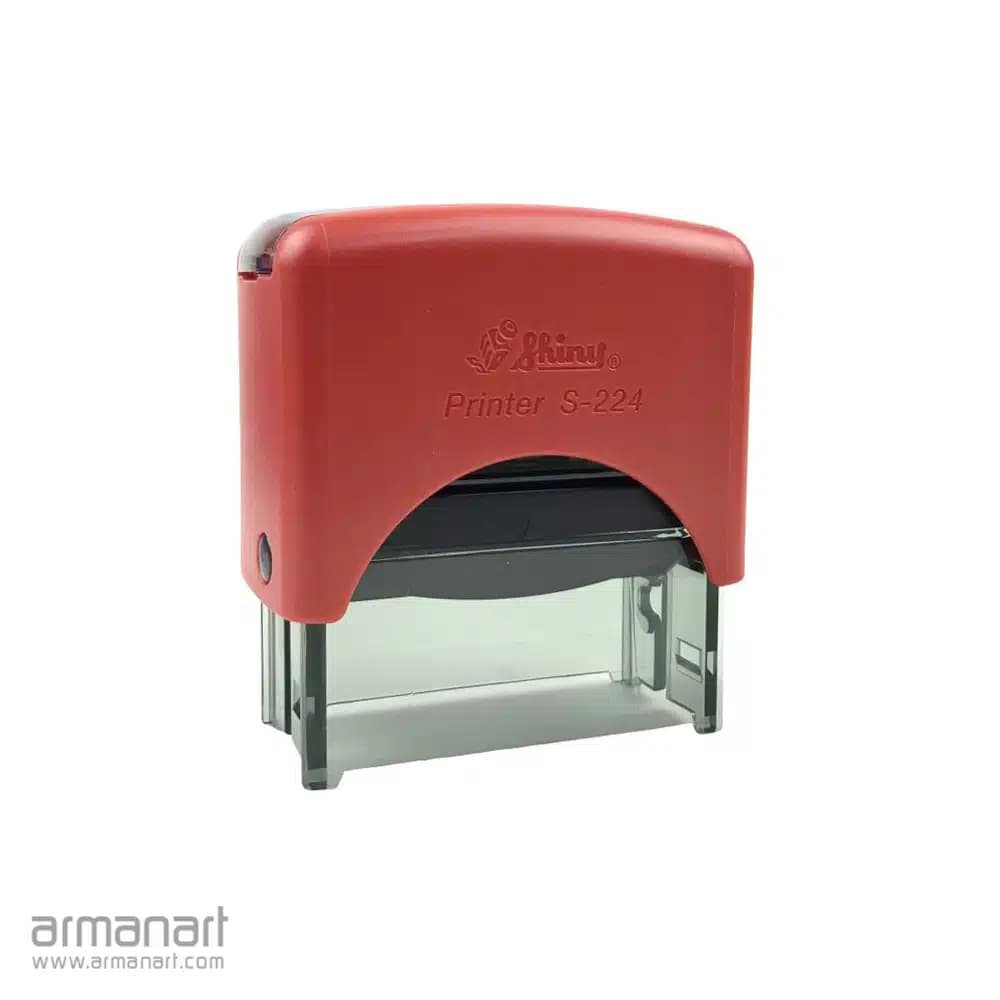 مهر ژلاتینی اقتصادی مستطیل Shiny Printer S-224