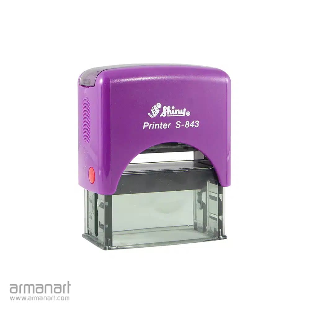 مهر ژلاتینی مستطیل Shiny Printer S-843