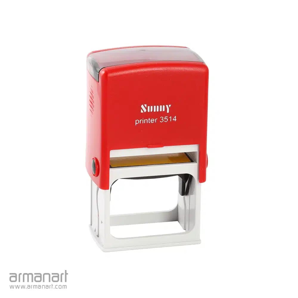مهر ژلاتینی مستطیل Sunny 3514