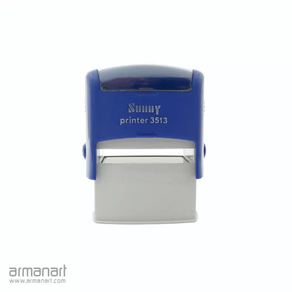 مهر ژلاتینی مستطیل Sunny 3513