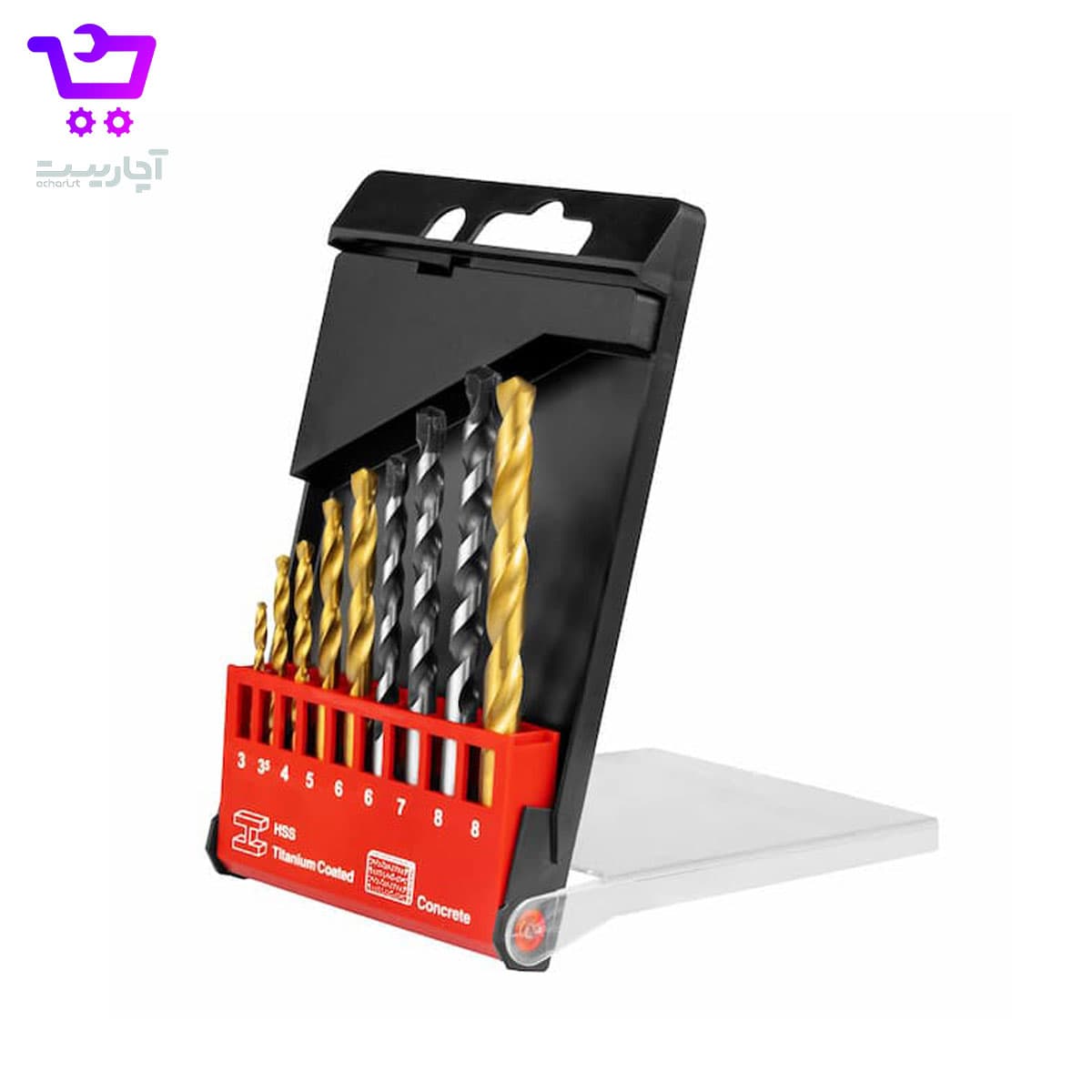 ست مته آهن و بتن رونیکس RH-5585 — تصویر ۴