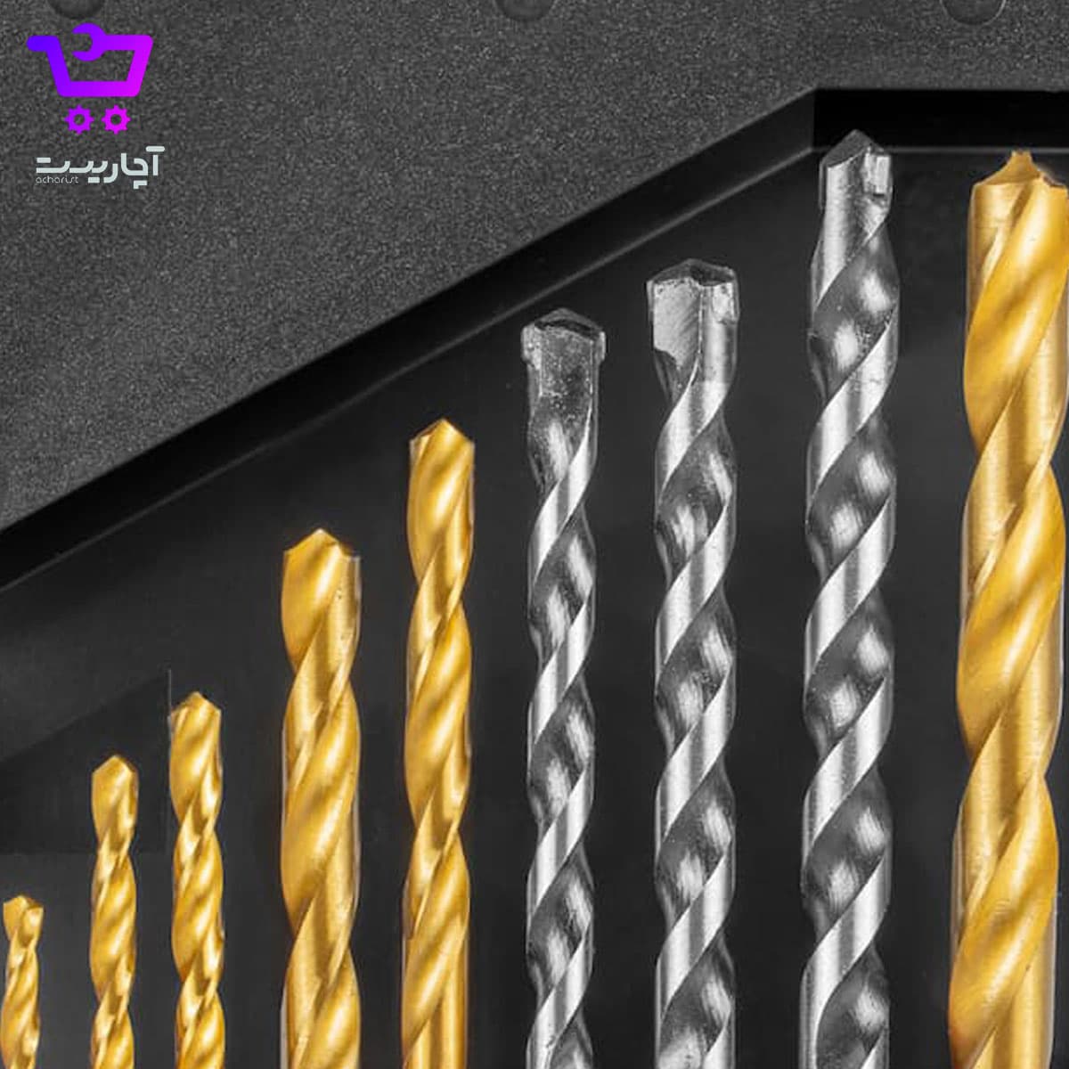 ست مته آهن و بتن رونیکس RH-5585 — تصویر ۵