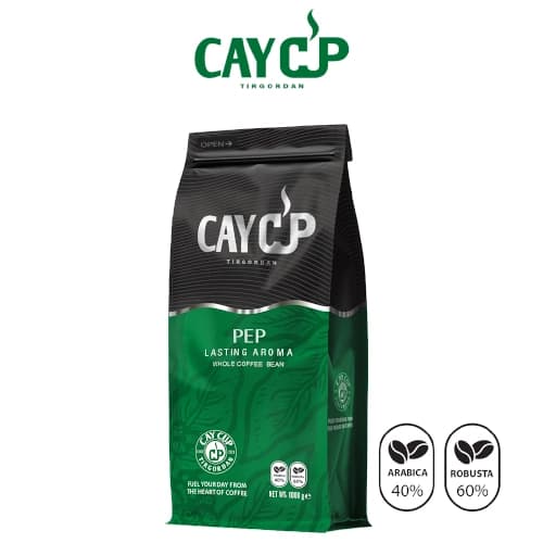 دانه قهوه 40% عربیکا 60% روبوستا پپ کای کاپ 1 کیلوگرم
