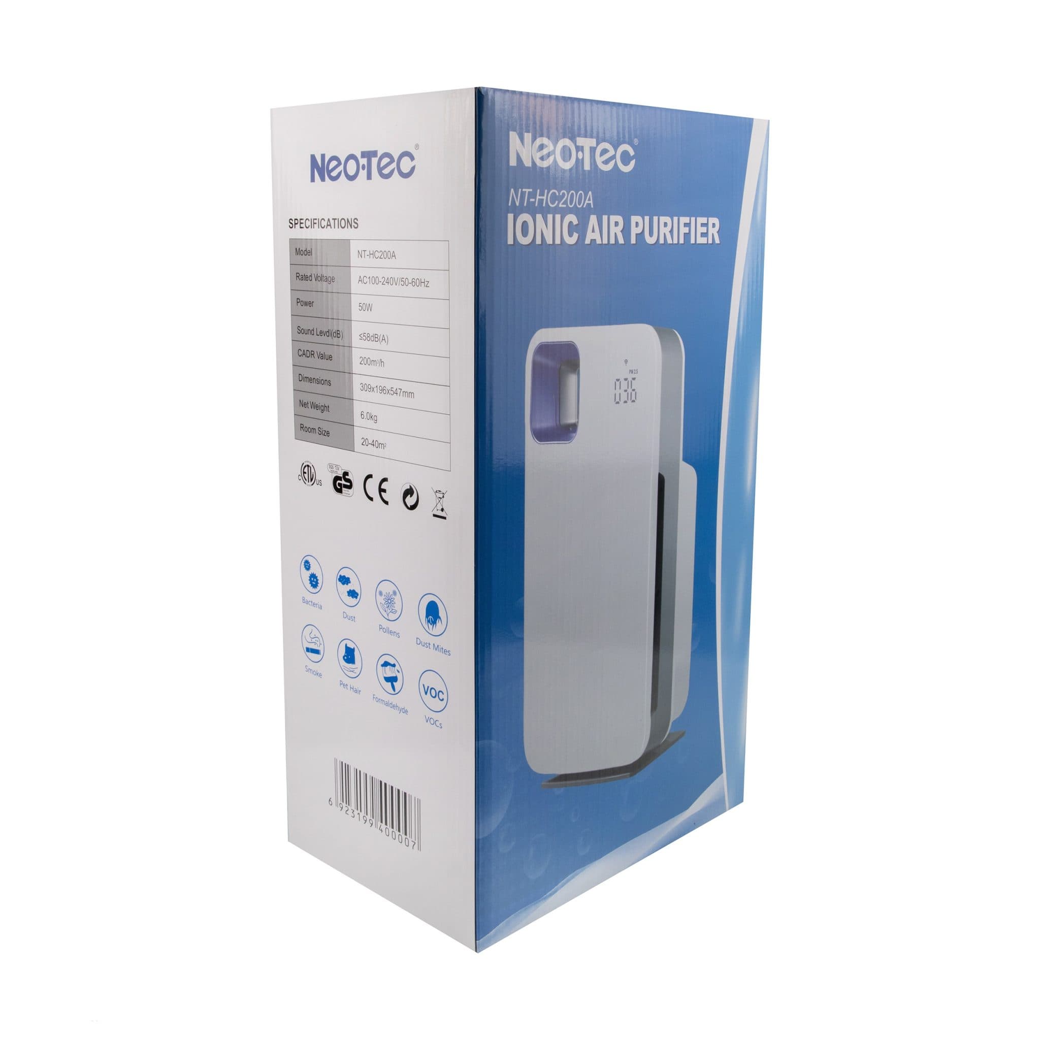 دستگاه تصفیه هوا نئوتک NT-HC200A — تصویر ۷