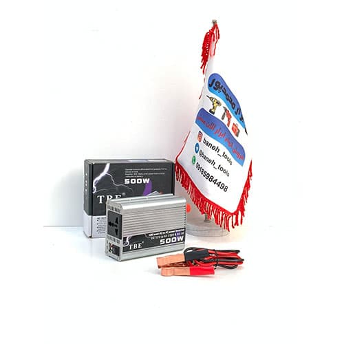 مبدل برق خودرو TBE مدل 1200 وات 12V-TO-220V — تصویر ۲