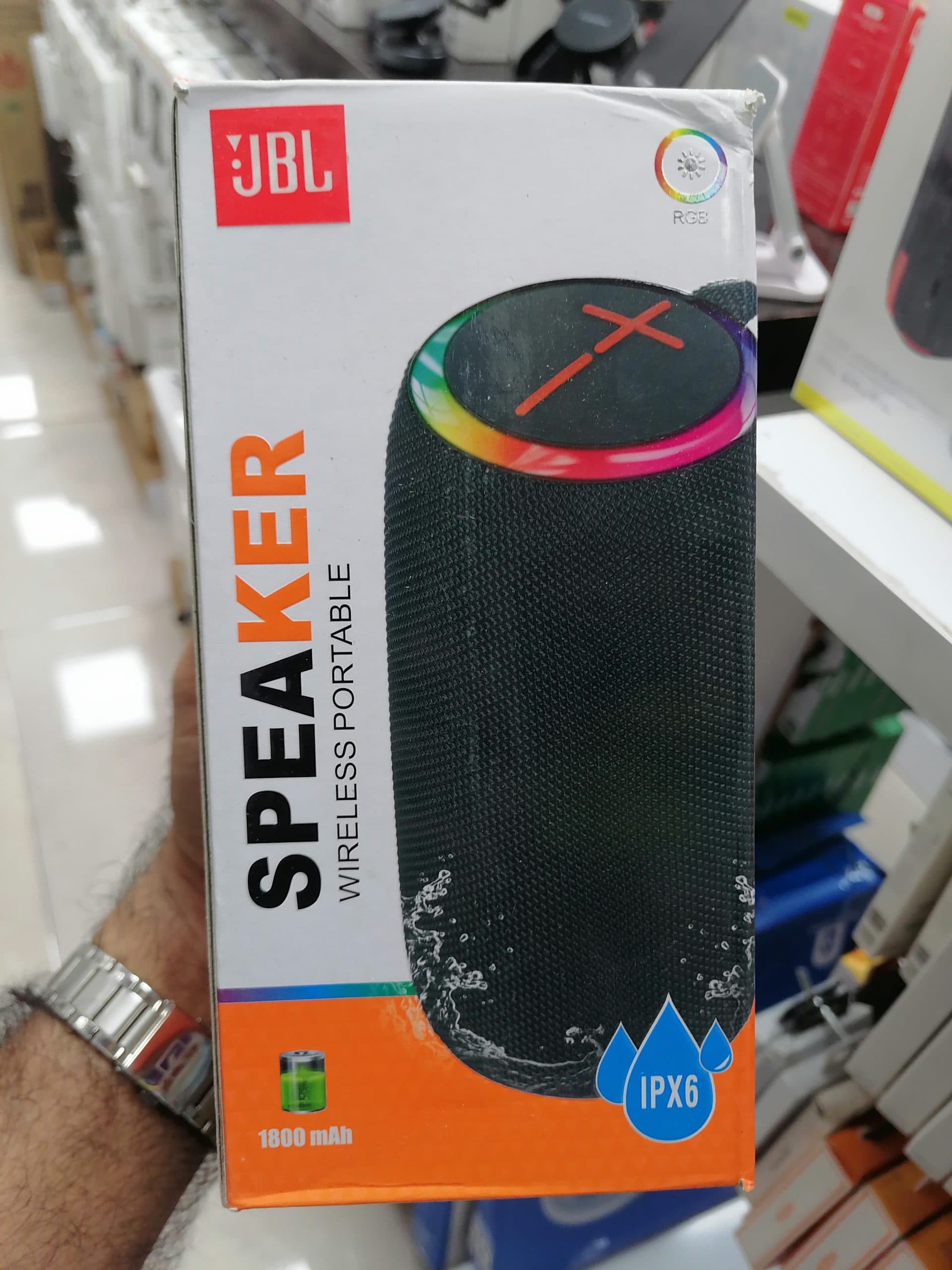اسپیکر بلوتوثی قابل حمل برند JBL مدل S400 (عمده و تک)