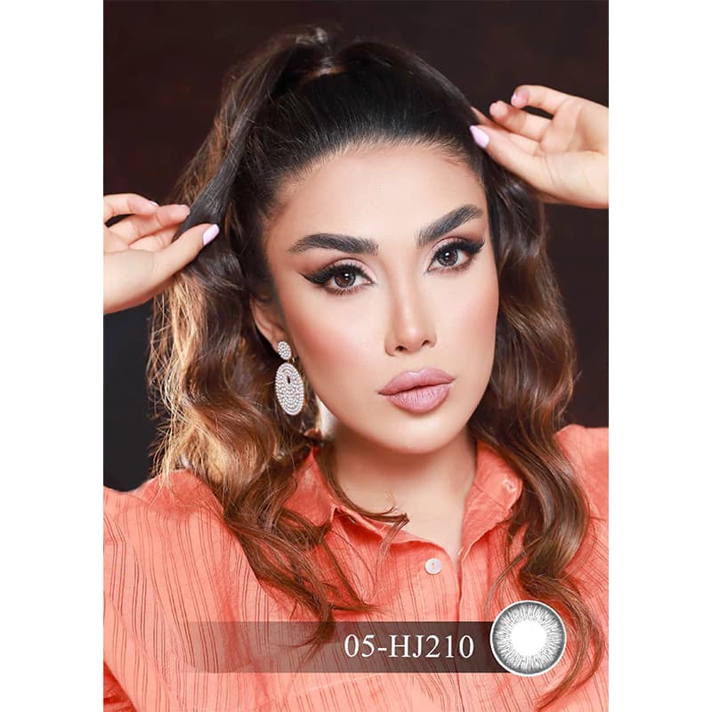 لنز رنگی ماهانه بیوتی شماره 05 کد HJ210 — تصویر ۲