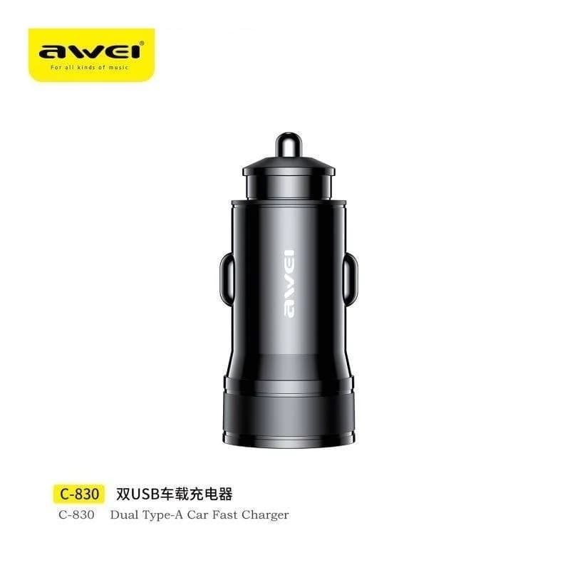 شارژر فندکی اوی Awei C-830 توان 12W — تصویر ۵