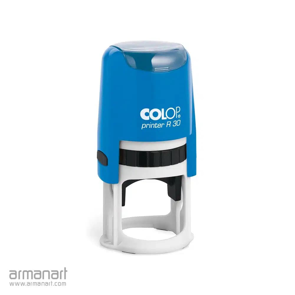 مهر ژلاتینی دایره Colop Printer R 30 — تصویر ۲