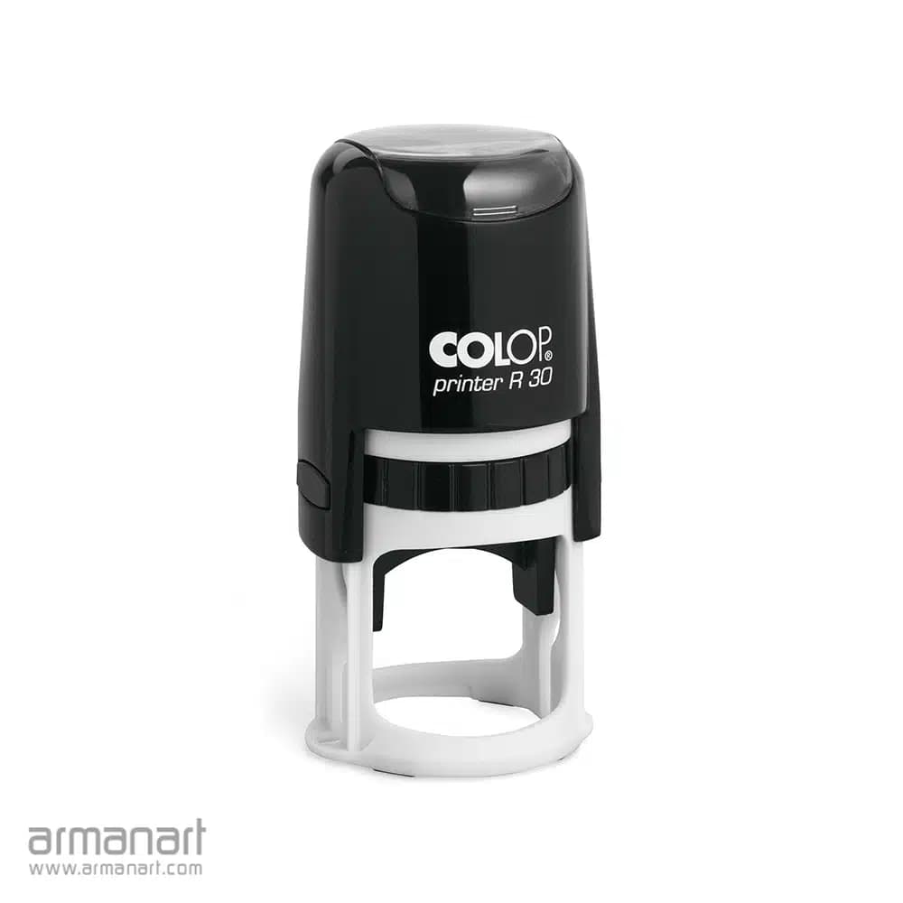 مهر ژلاتینی دایره Colop Printer R 30 — تصویر ۳