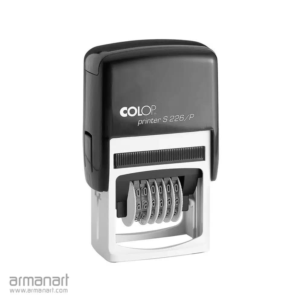 مهر ژلاتینی شماره زن Colop S 226/P