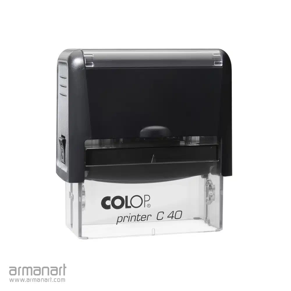 مهر ژلاتینی مستطیل Colop Printer C 40 — تصویر ۲